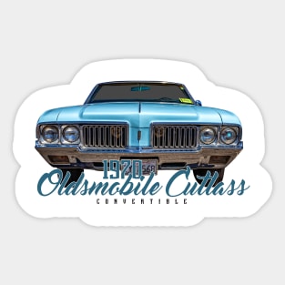 1970 Oldsmobile Cutlass Convertible Sticker